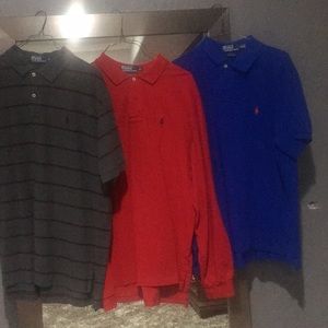 Set of 3: Three men’s Polo shirts